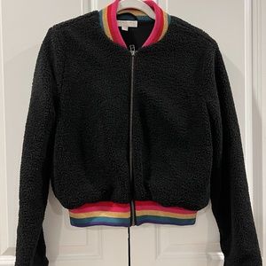 Spiritual Gangster Loved Furry Bomber Jacket